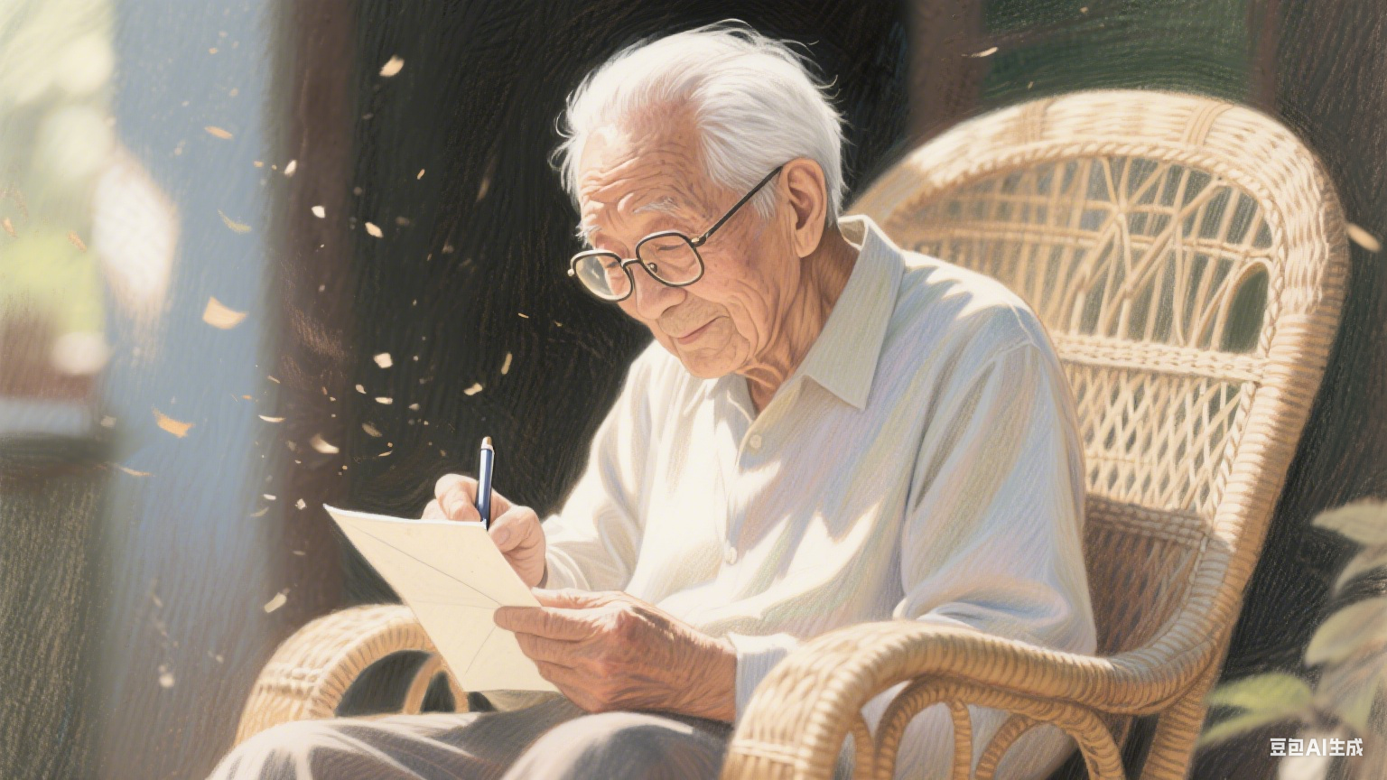 旧书信里的时光褶皱