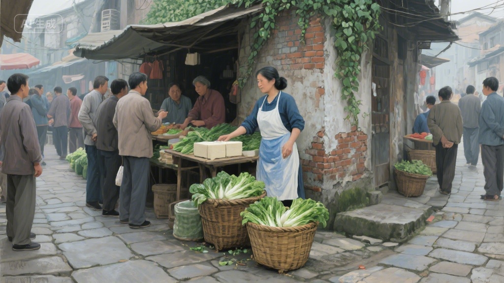 老城区菜市场的烟火气：藏在市井里的生活诗