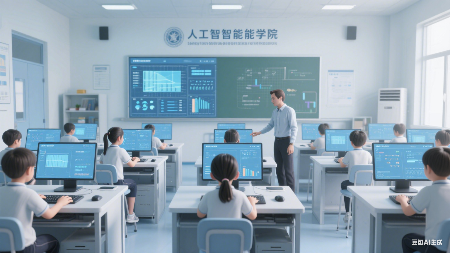 临港人工智能学院打造 “AI + 教育” 实验课堂 个性化学习覆盖率达 100%