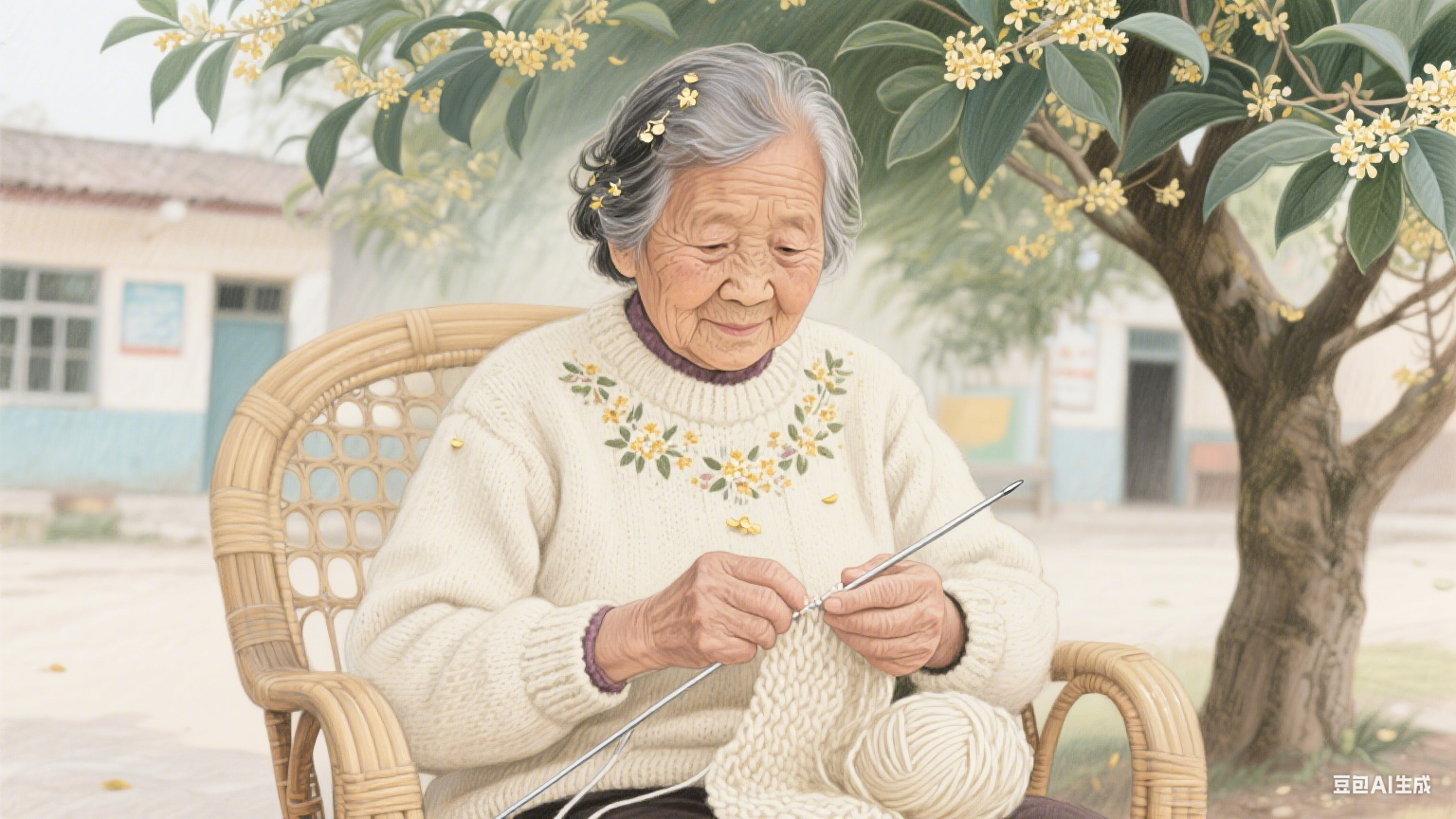 桂花落时，人间已满径清香