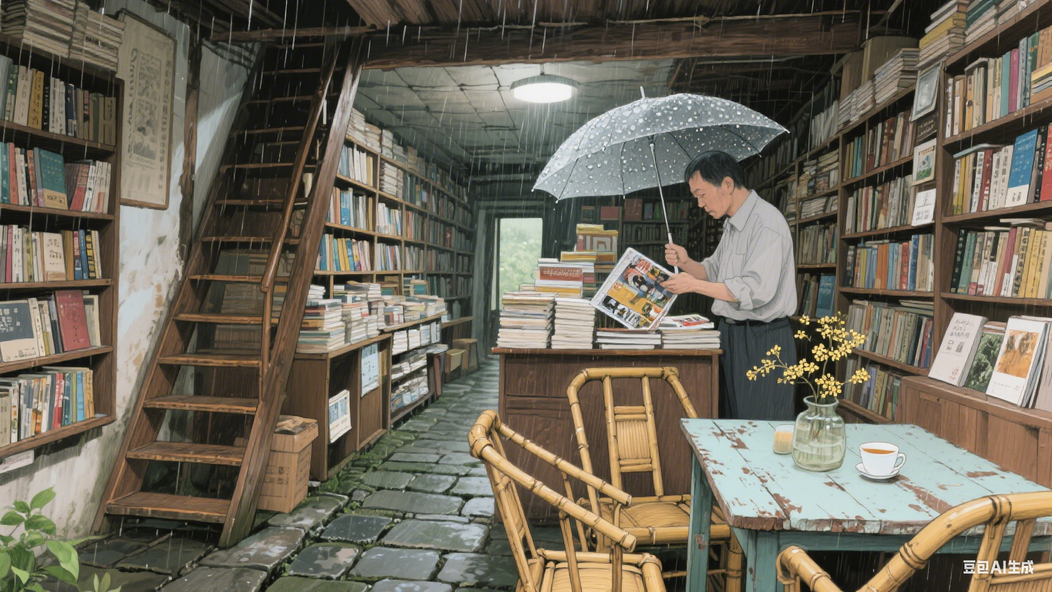 巷子里的旧书店,藏着比时光更慢的日子