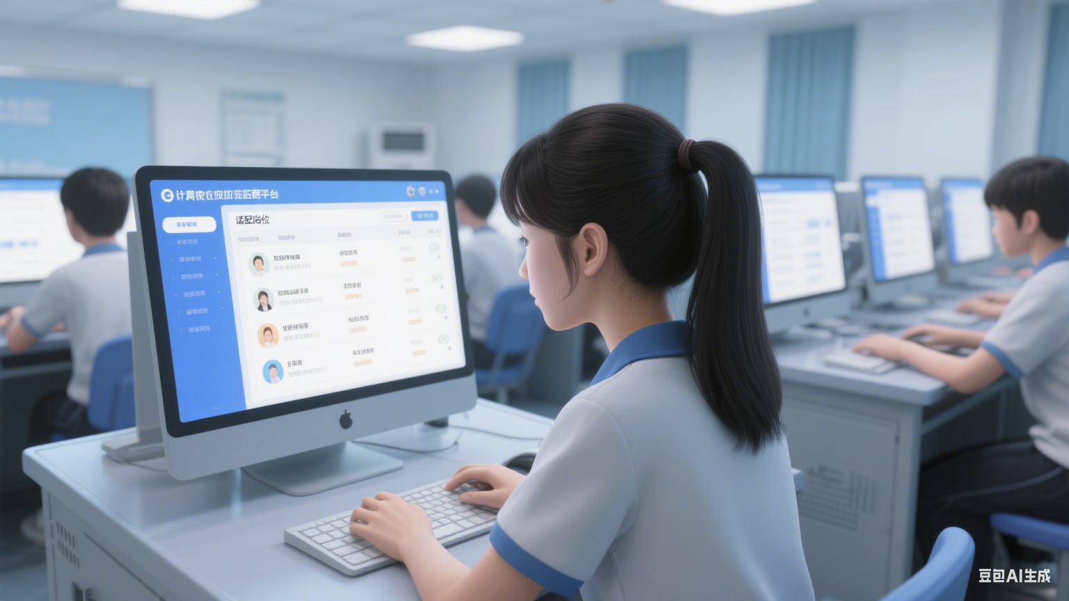 临港信息技术学院上线 “AI + 就业匹配” 平台 精准开展就业指导