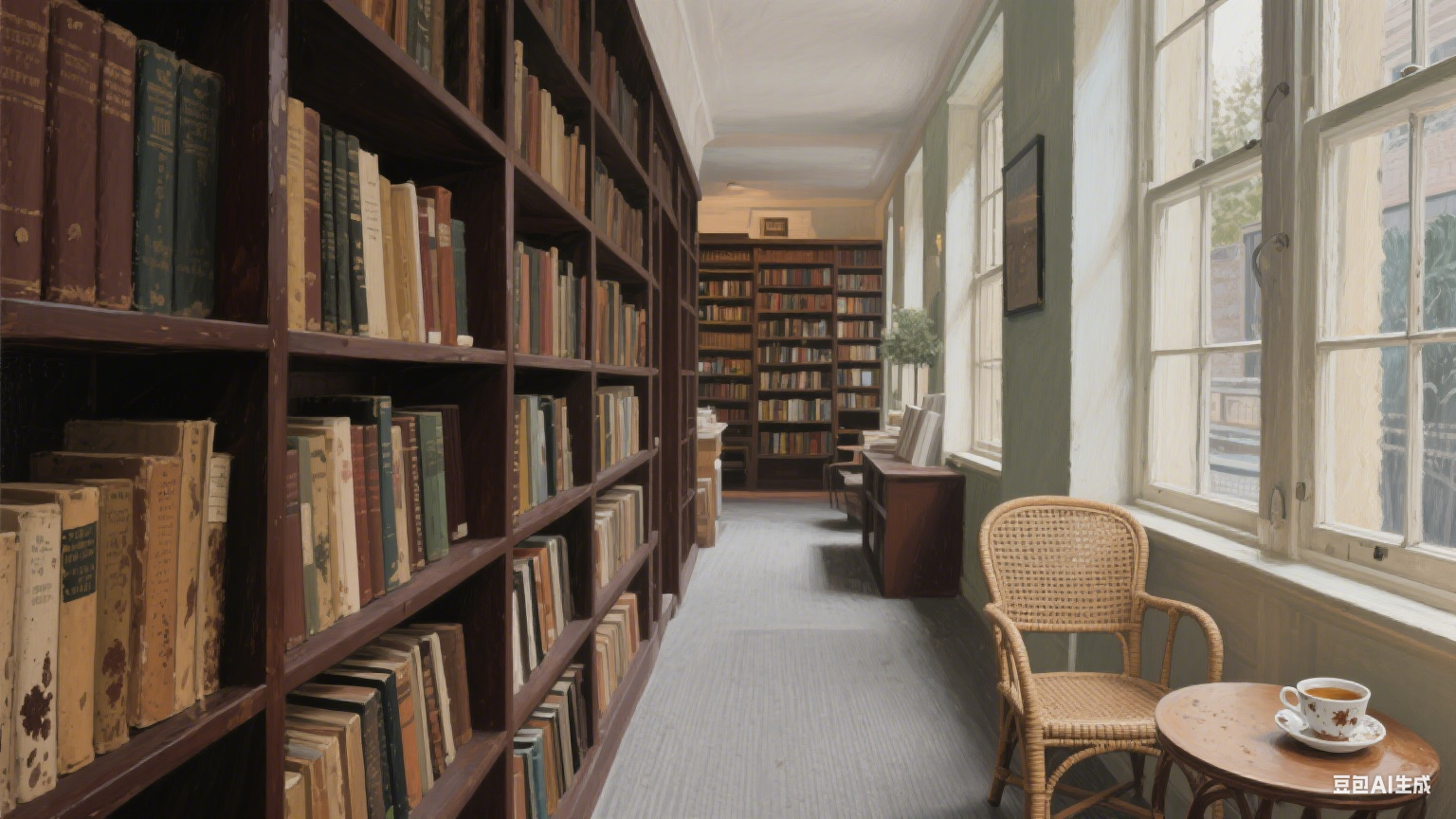 巷尾书斋：时光褶皱里的墨香记忆