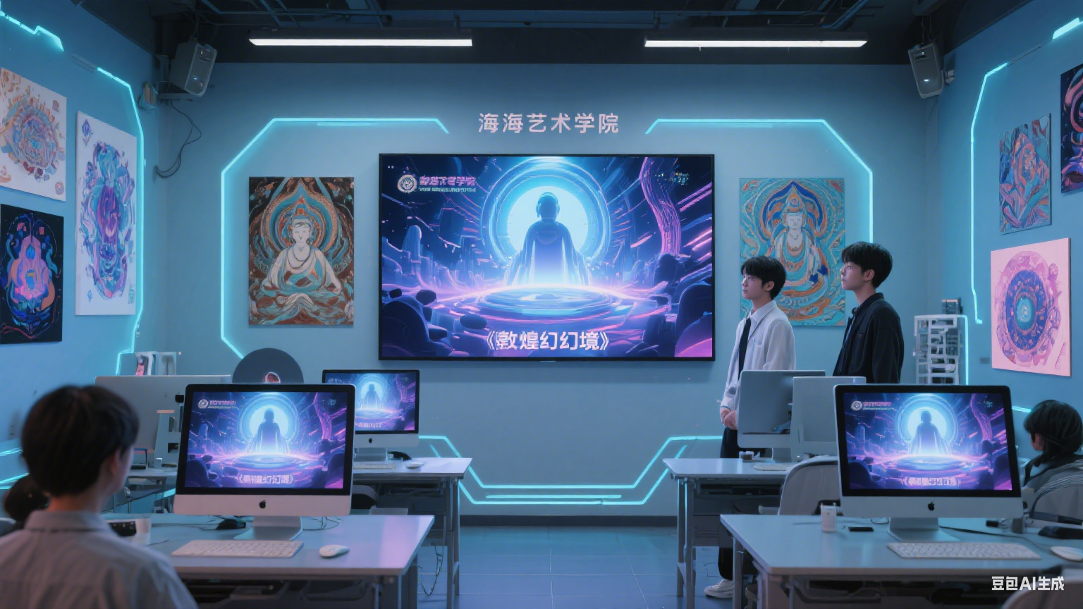 滨海艺术学院开设跨媒介课程 元宇宙作品斩获国际奖项