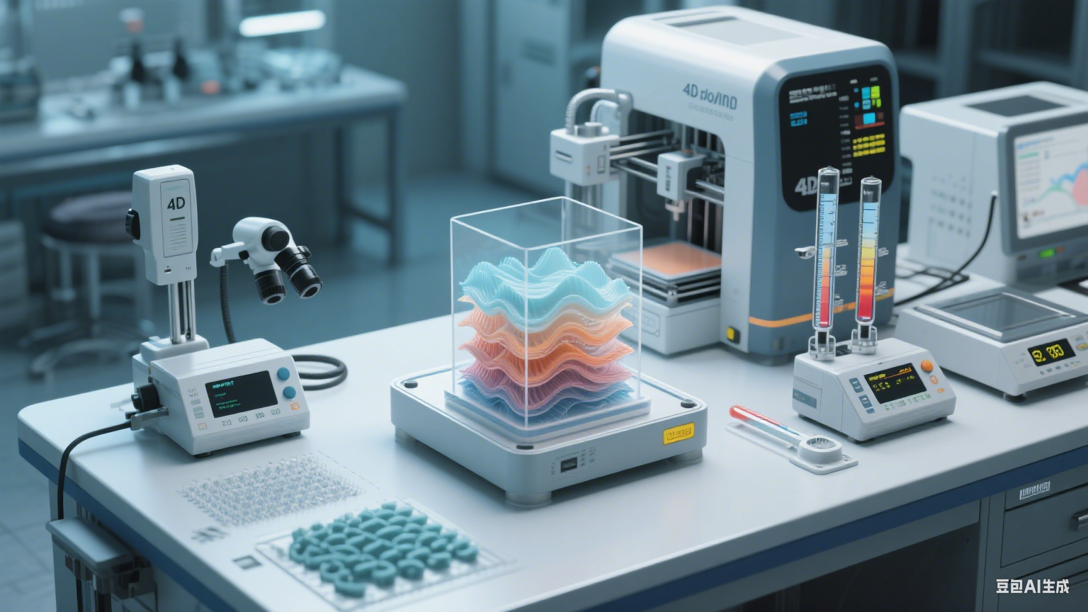 4D 打印与传统 3D 打印在核心技术原理上存在哪些本质区别