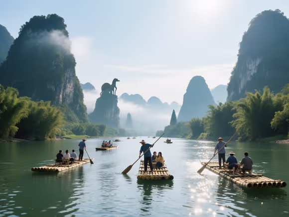 桂林的美景叫什么景点