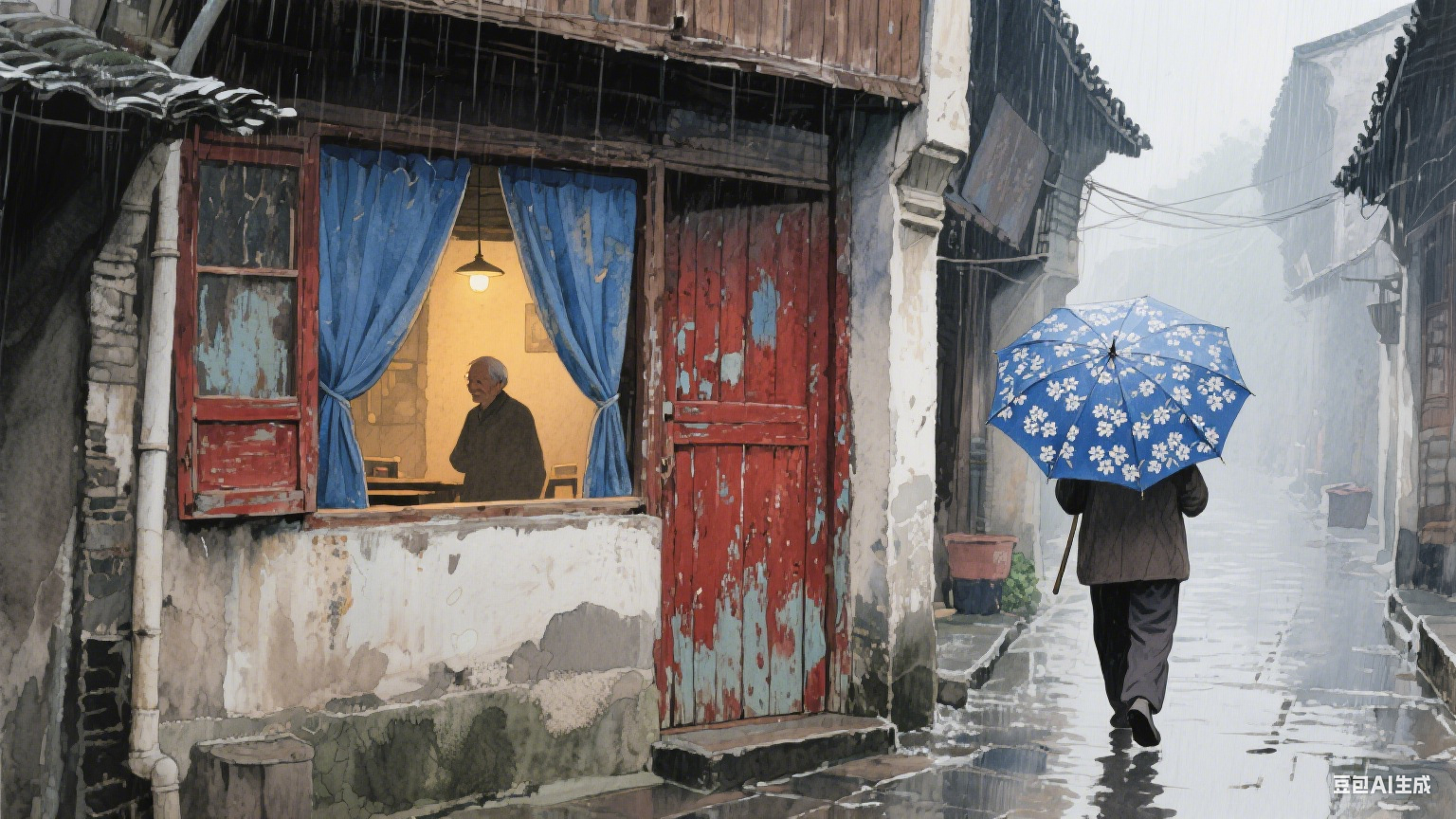 雨巷深处的旧时光