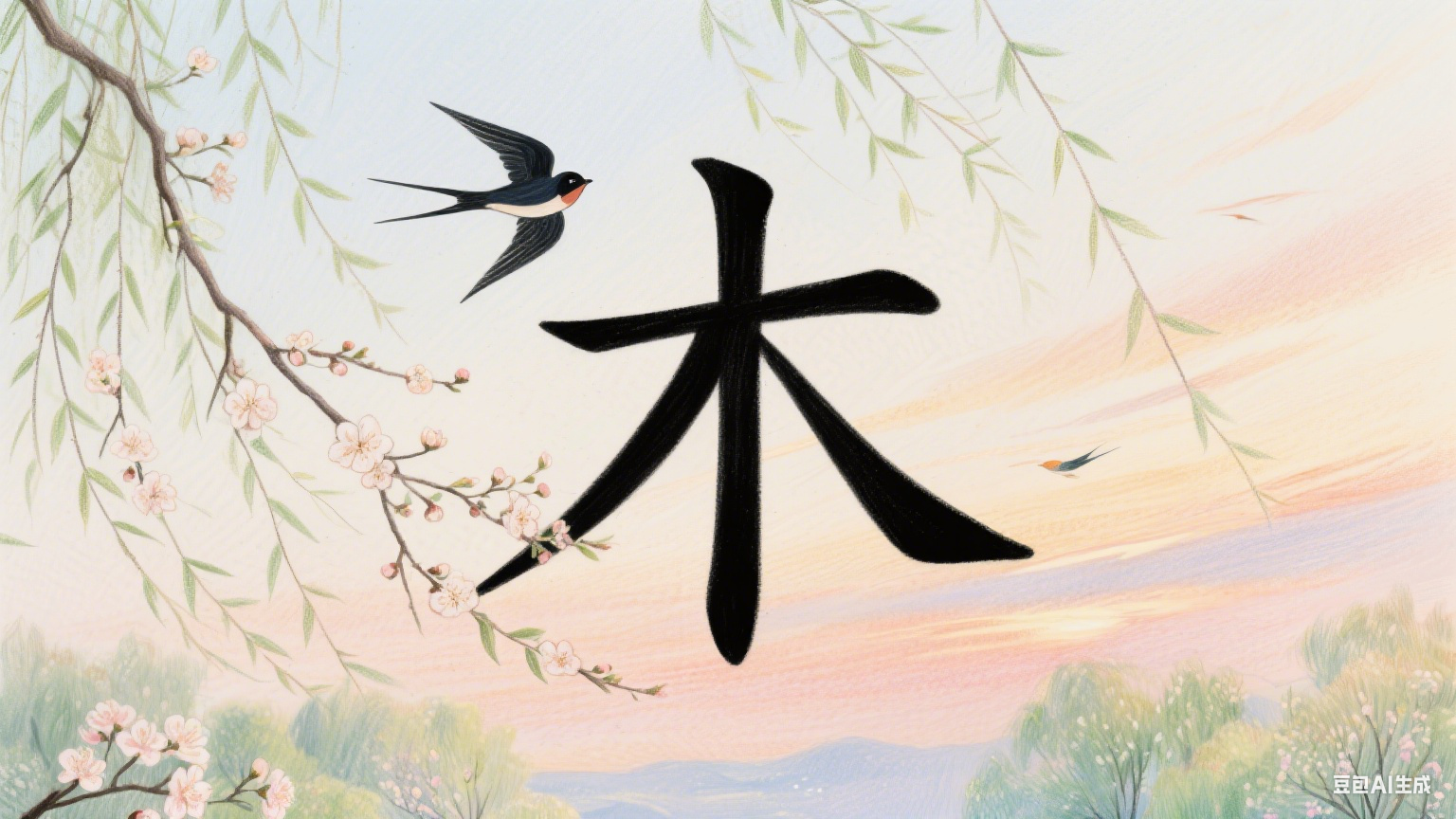 墨痕里的山河:汉字笔画的万千气象