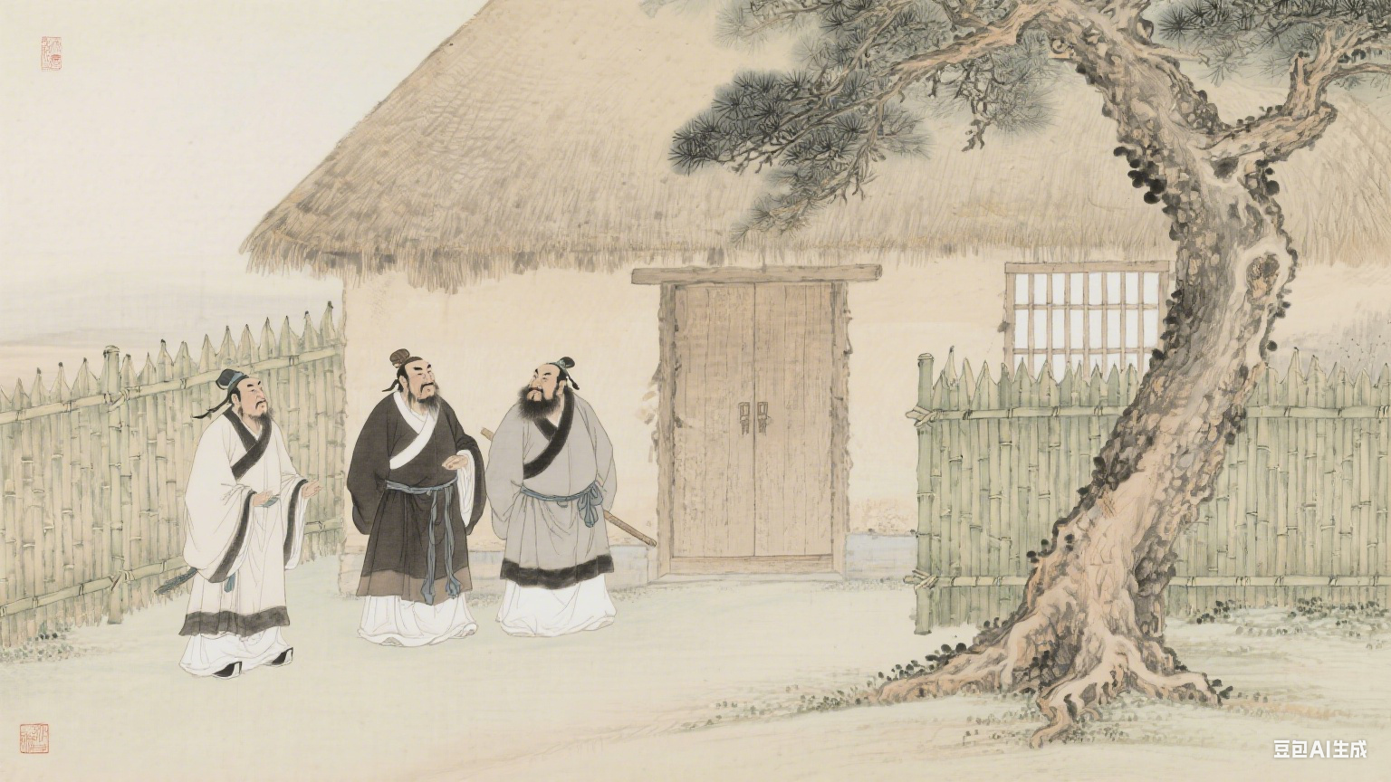 寒冬里的执着：刘备三请诸葛亮的故事