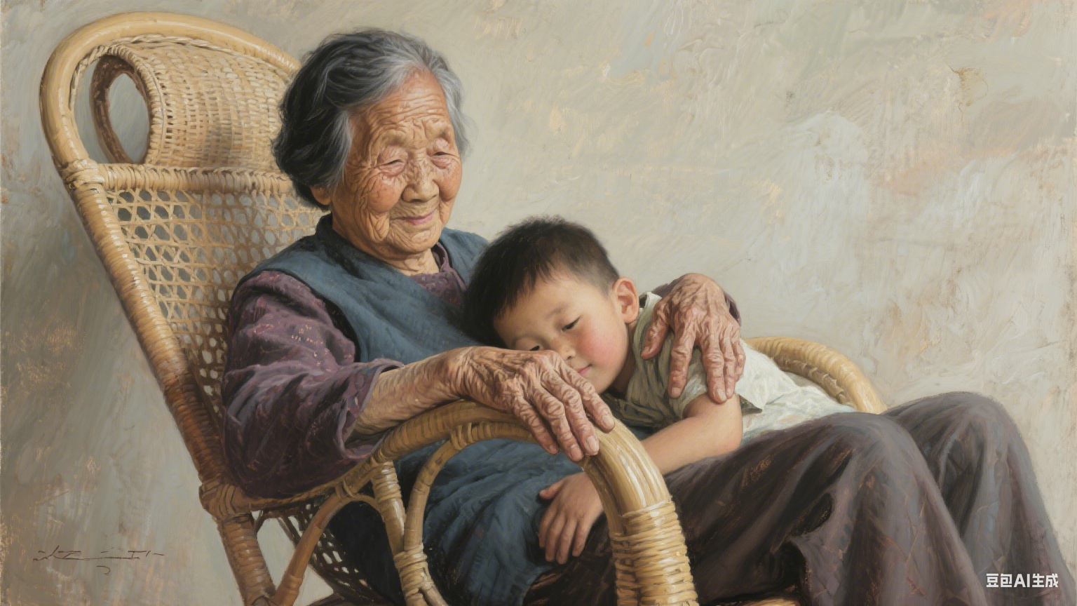 外婆的老藤椅，藏着我半生的暖