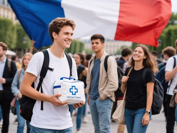 法国留学生有健康包吗英文