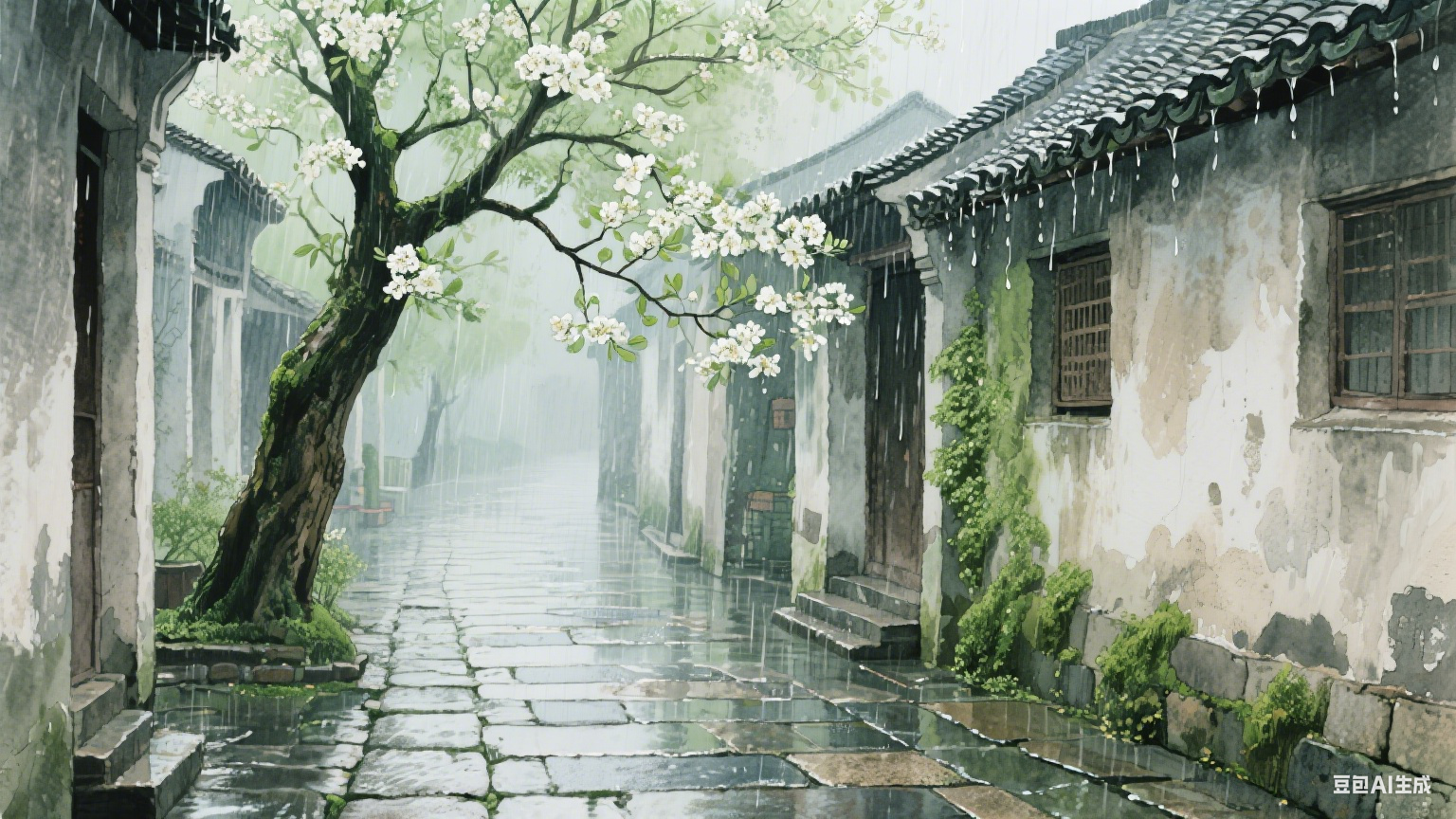 雾露沾衣时,湿度织就的隐形诗篇