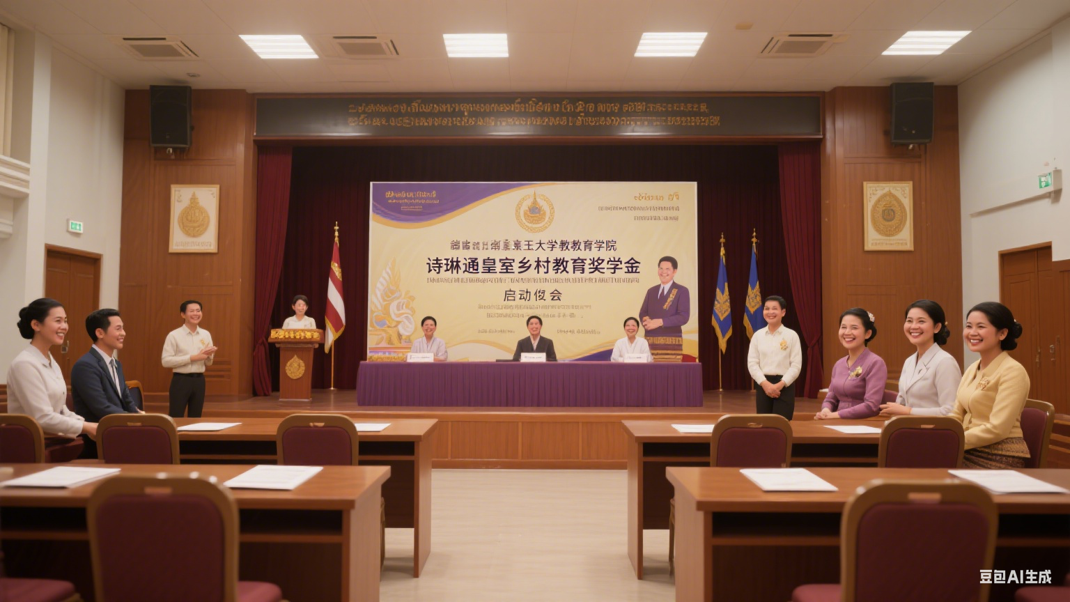 清莱皇太后大学设皇室奖学金 900 万泰铢资助乡村师范生