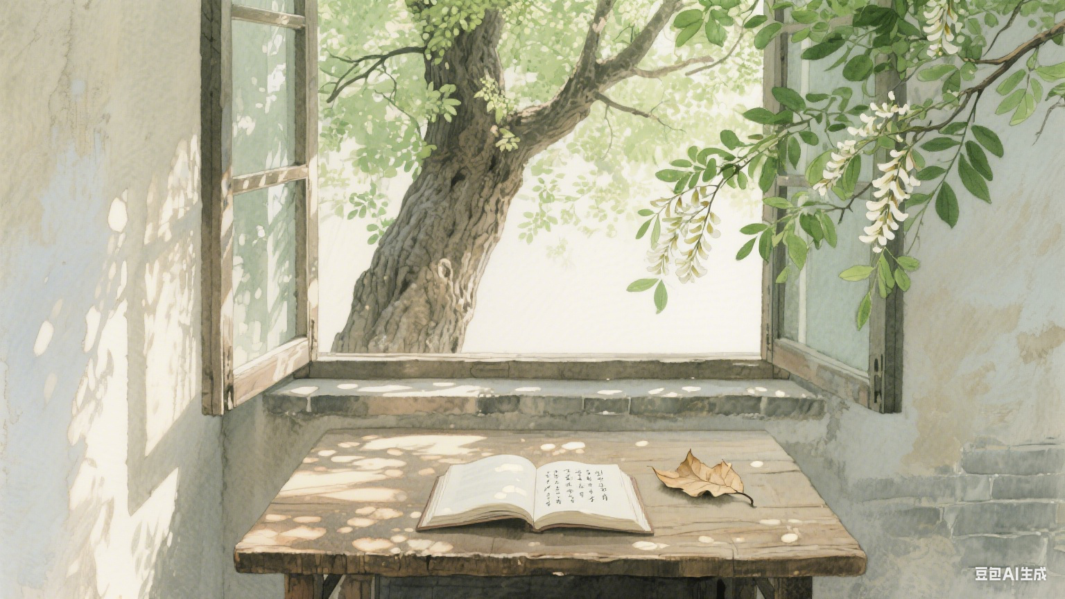 图书馆里的时光碎片