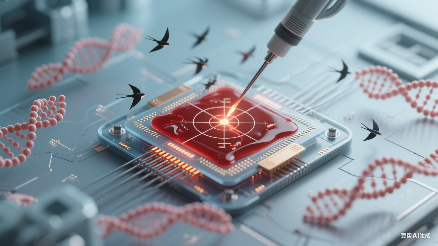 生命的微缩诗行：生物芯片里的星河与絮语