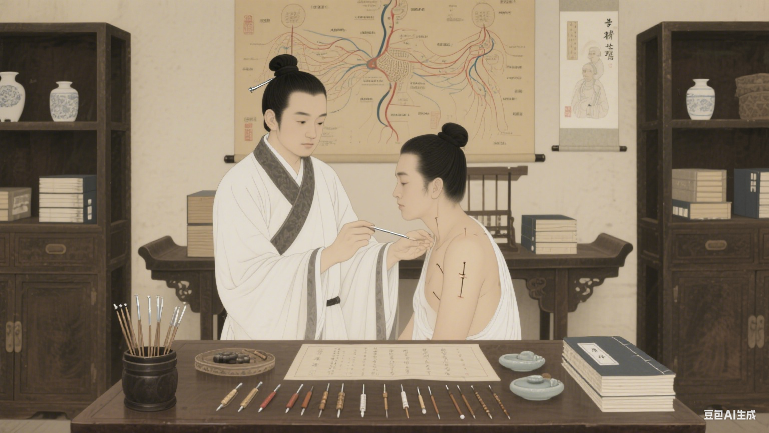 银针流转间的千年智慧:针灸里的东方医学密码