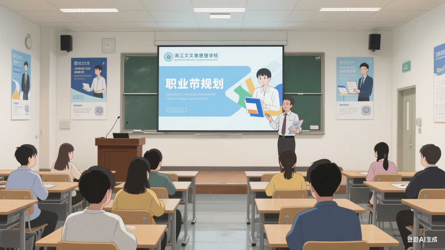 临港文理学院举办 “行业趋势与职业规划” 系列讲座 明晰就业方向