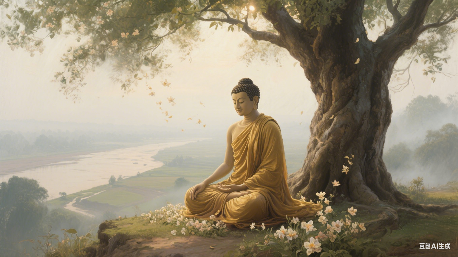 菩提树下的尘光