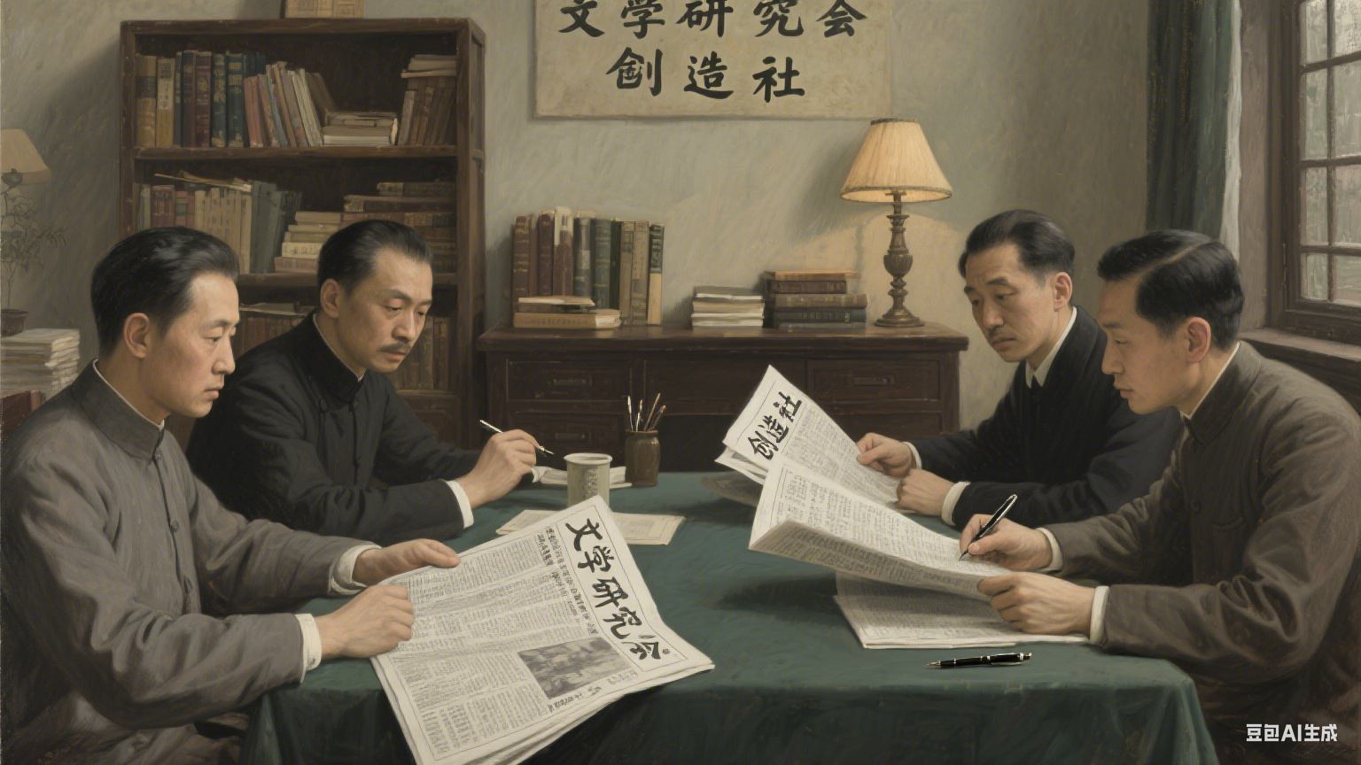 笔墨间的交锋:文学论争里的思想微光