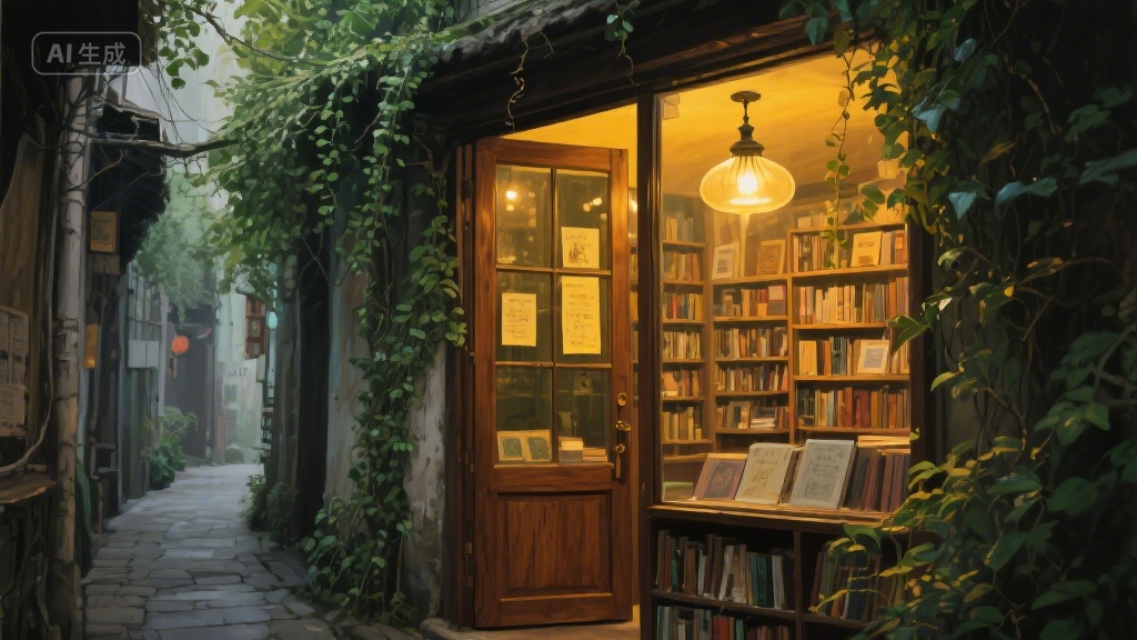 巷子里的旧书店：藏着时光的秘密角落