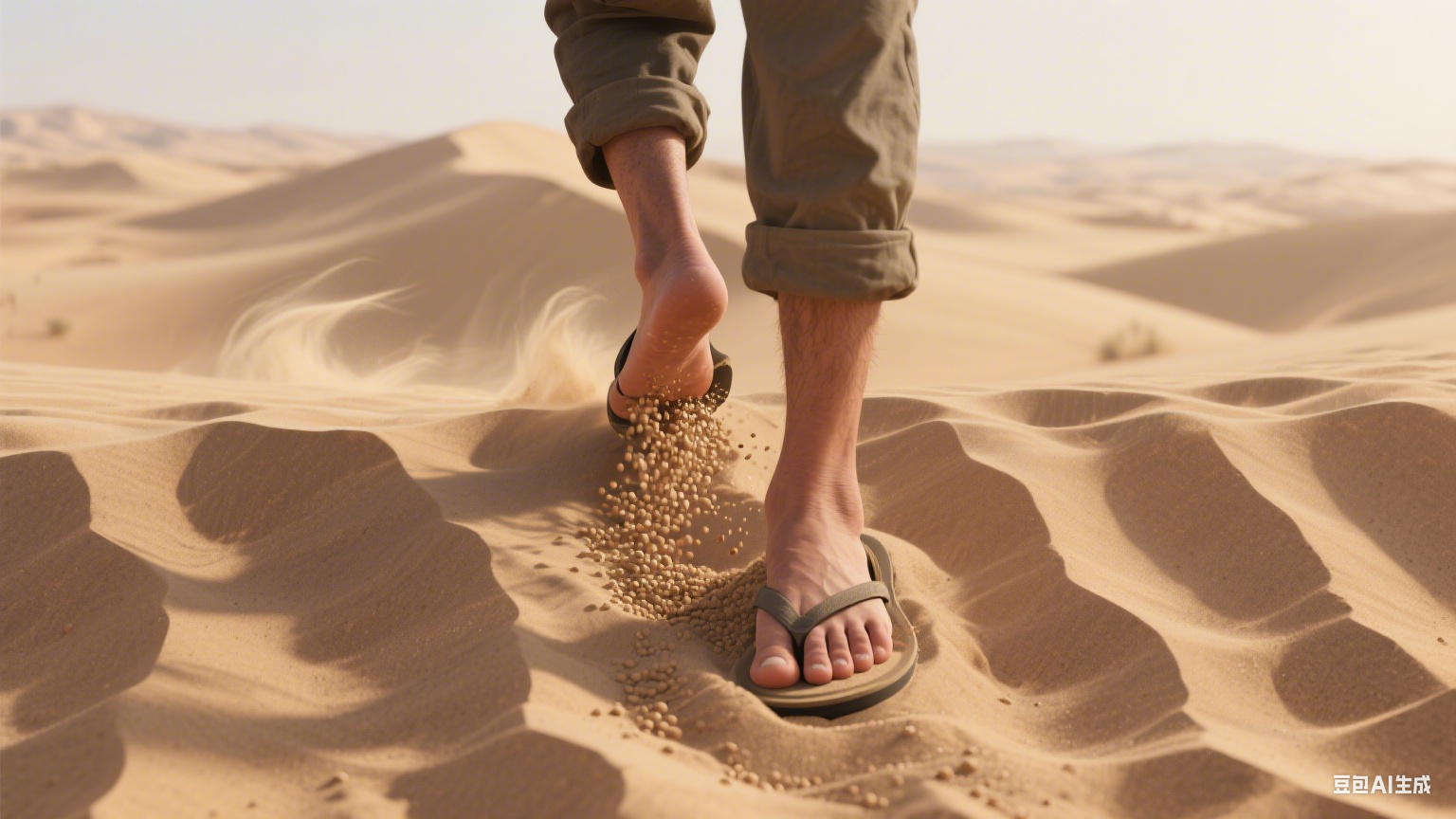 沙漠里那些会 “呼吸” 的沙垄