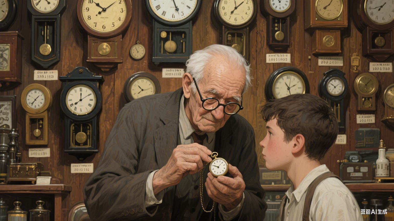 老钟表店的秘密