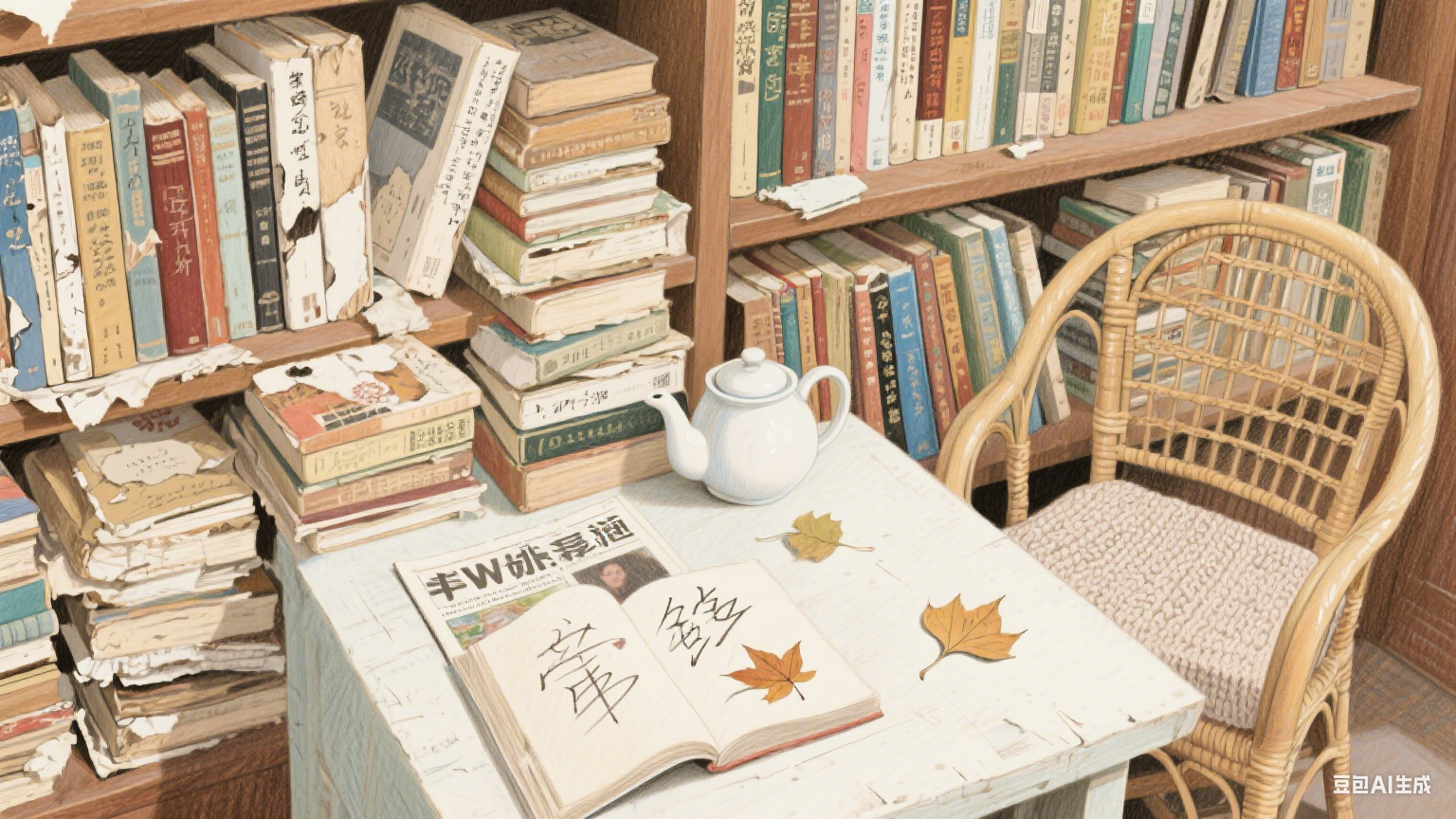 旧书店里的时光褶皱