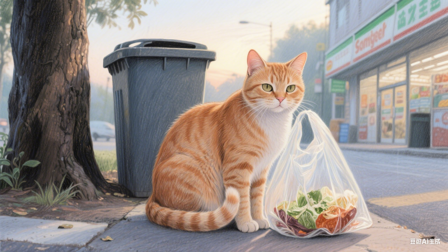 城市角落里的毛球：那些与我们共享街道的流浪猫