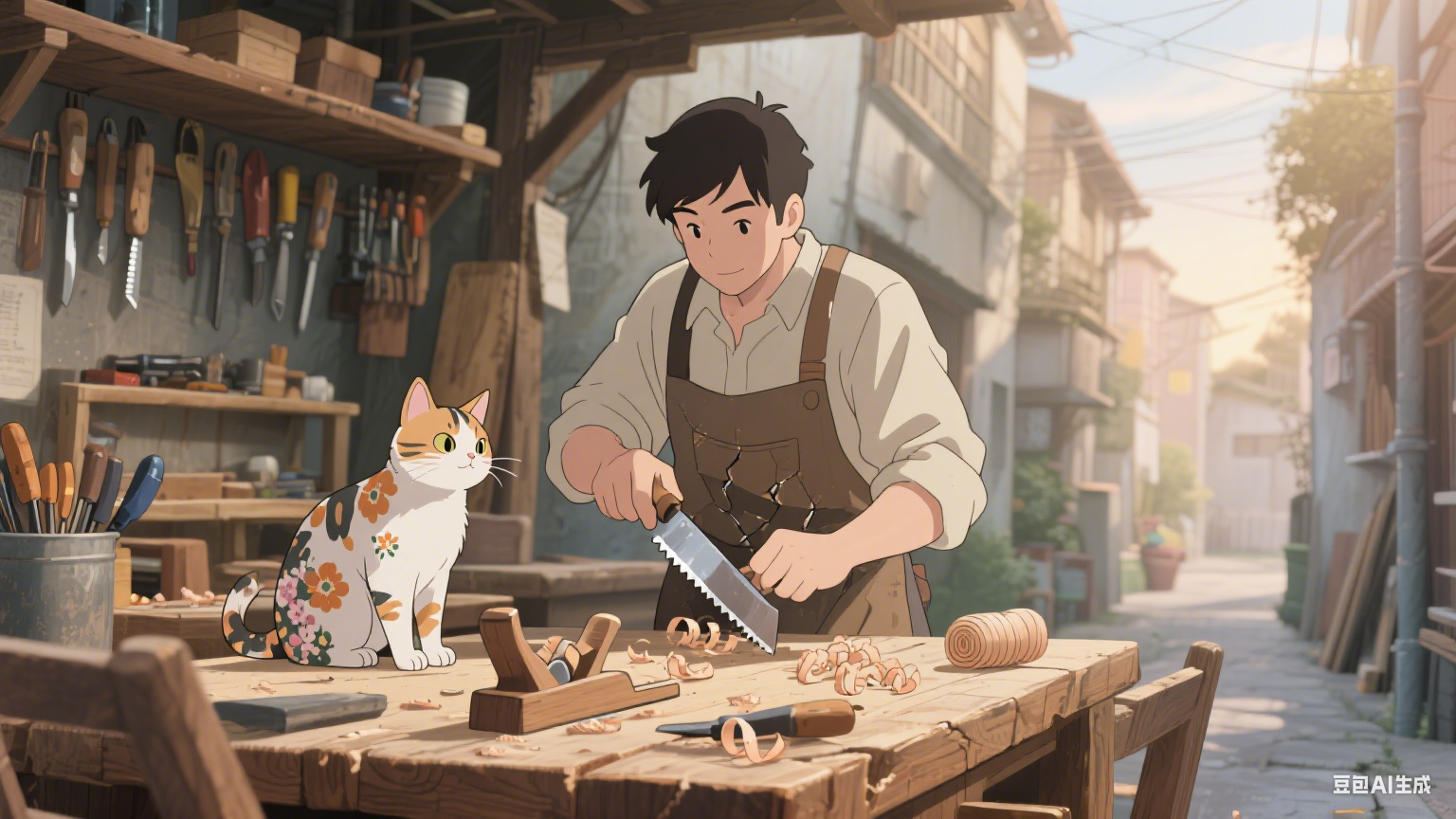 老木匠的雕花时光