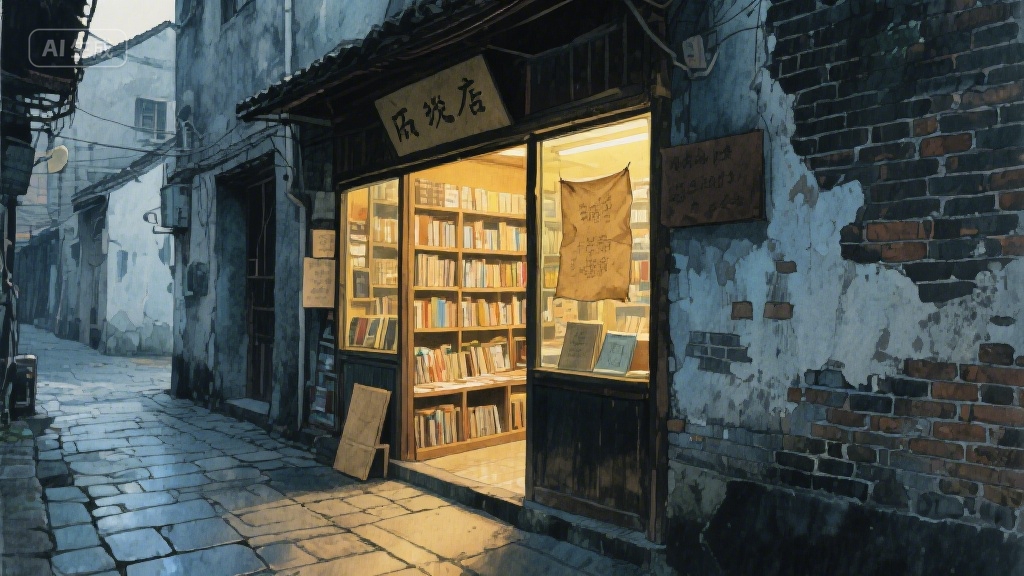 巷尾旧书店：时光褶皱里的墨香记忆