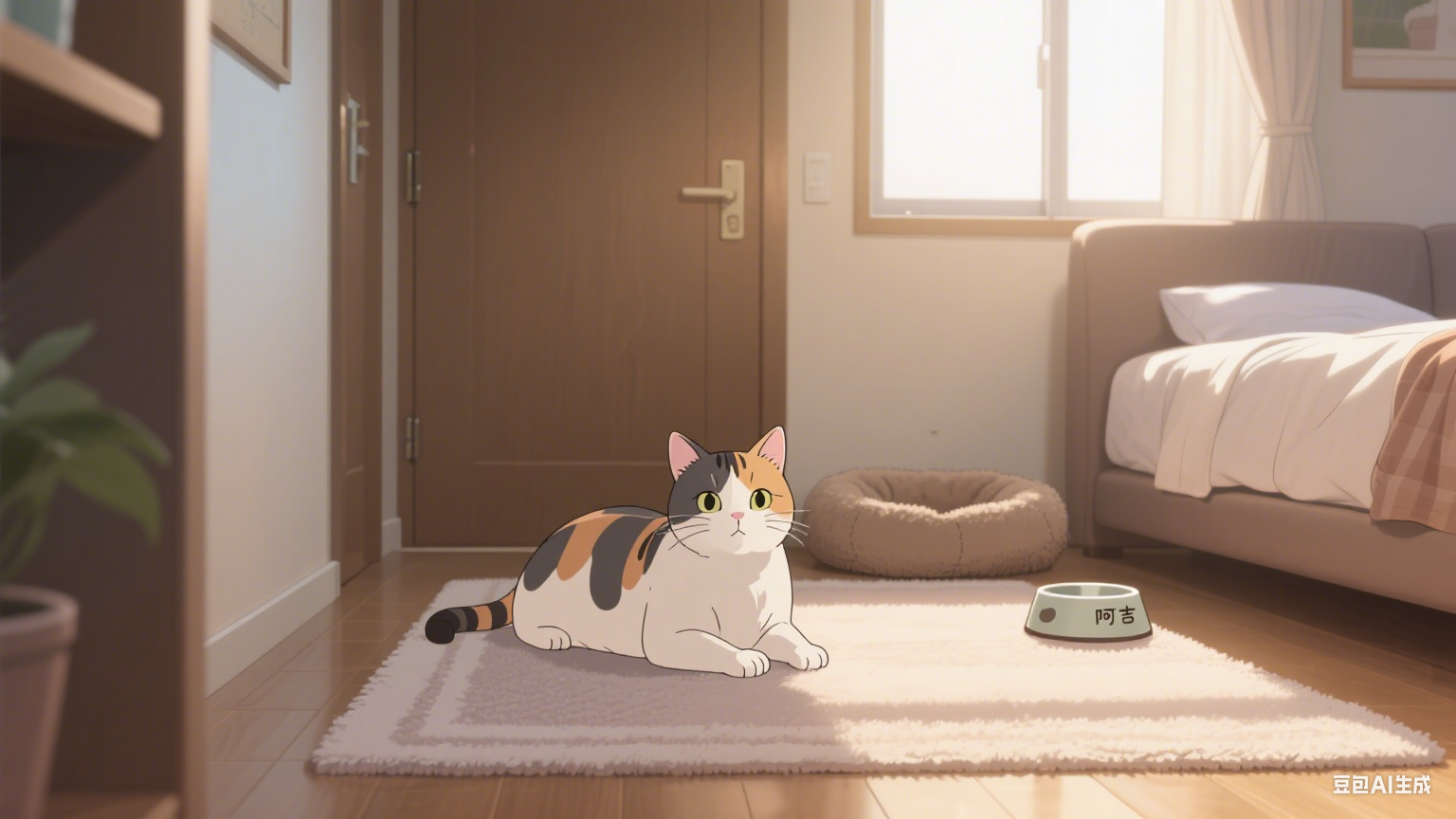 橘猫阿吉的四季时光