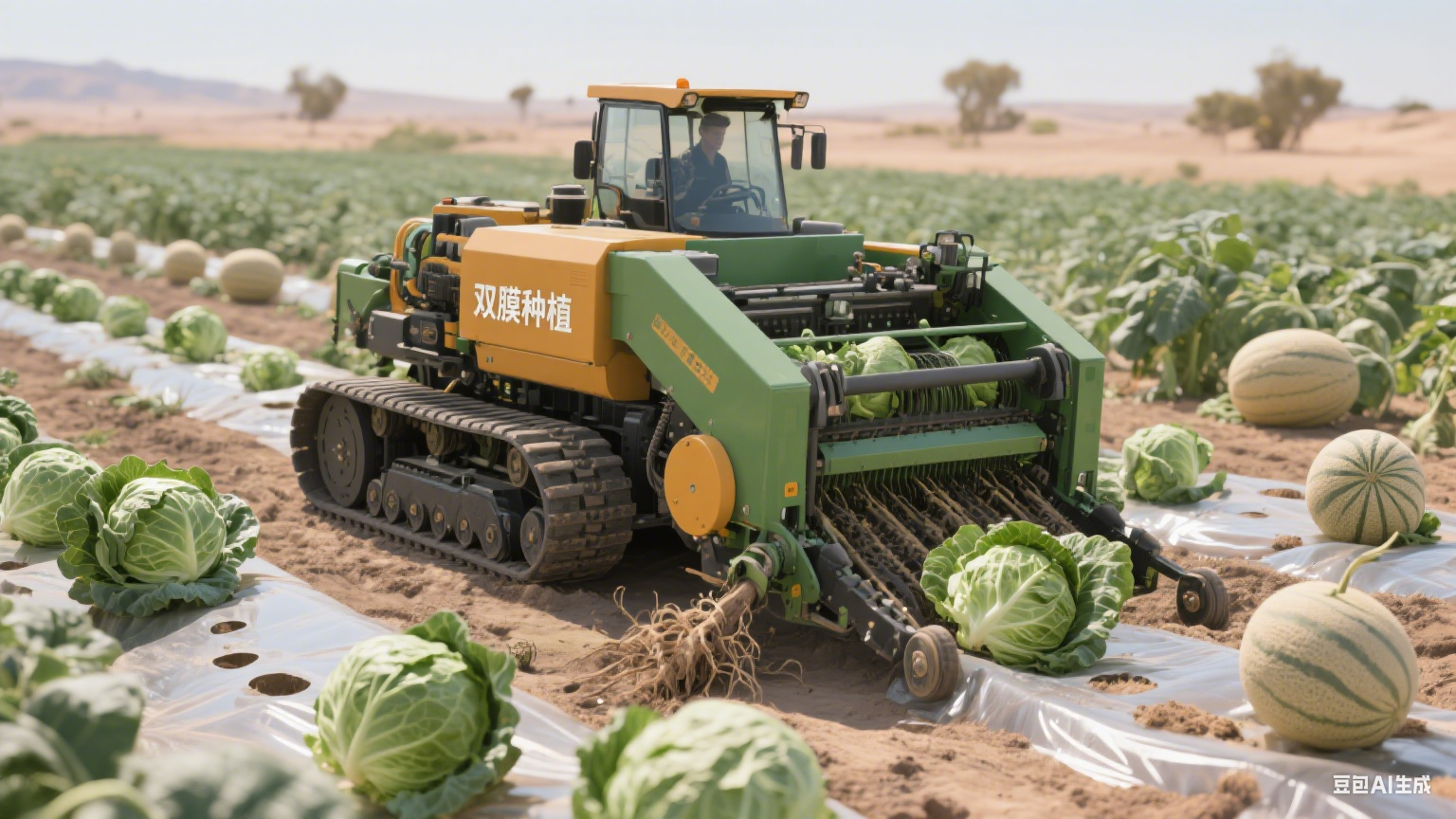 田野上的机械交响:藏在作物里的农机密码