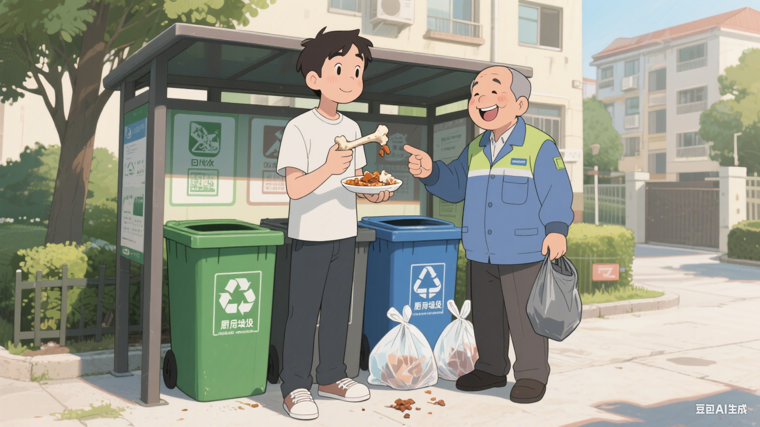 垃圾桶边的那些事儿：把垃圾分类玩明白其实特简单