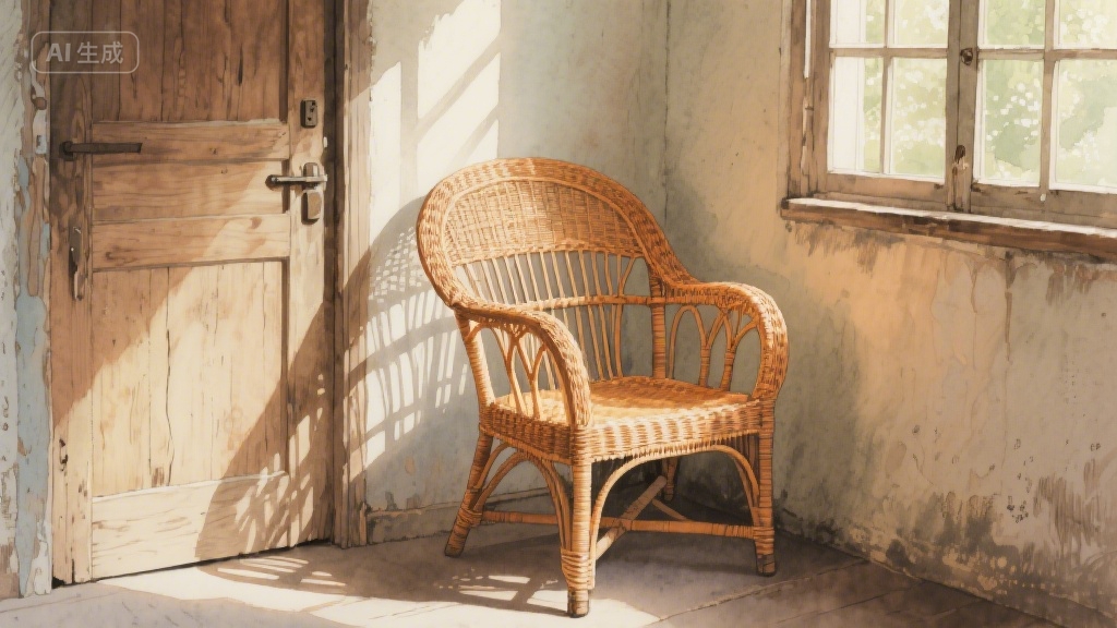 外婆的老藤椅，藏着我半生的暖