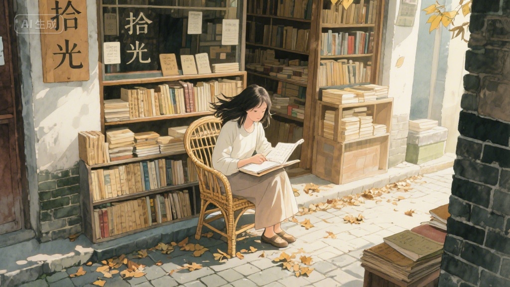 旧书店里的时光碎片