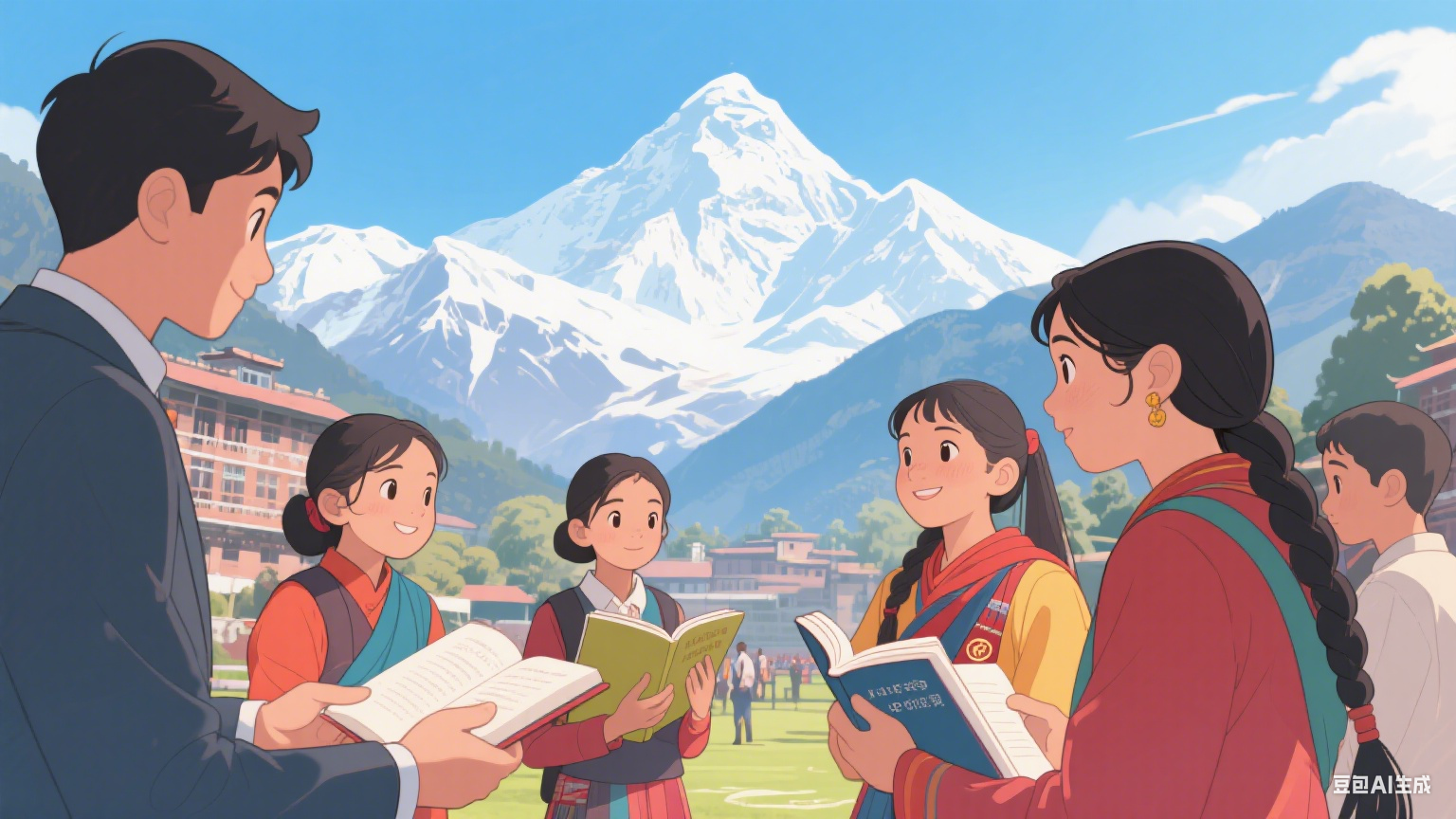 尼泊尔加德满都大学孔子学院 中文加登山文旅兴产业 山区 HSK 考点服务从业者