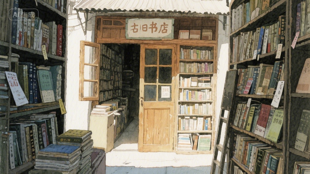 巷子里的旧书店，藏着比时光更慢的故事