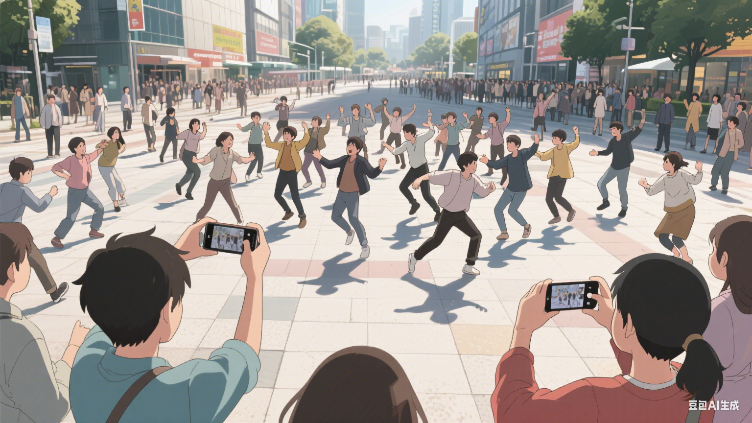 快闪：流动时代里的精神共鸣与文化表达