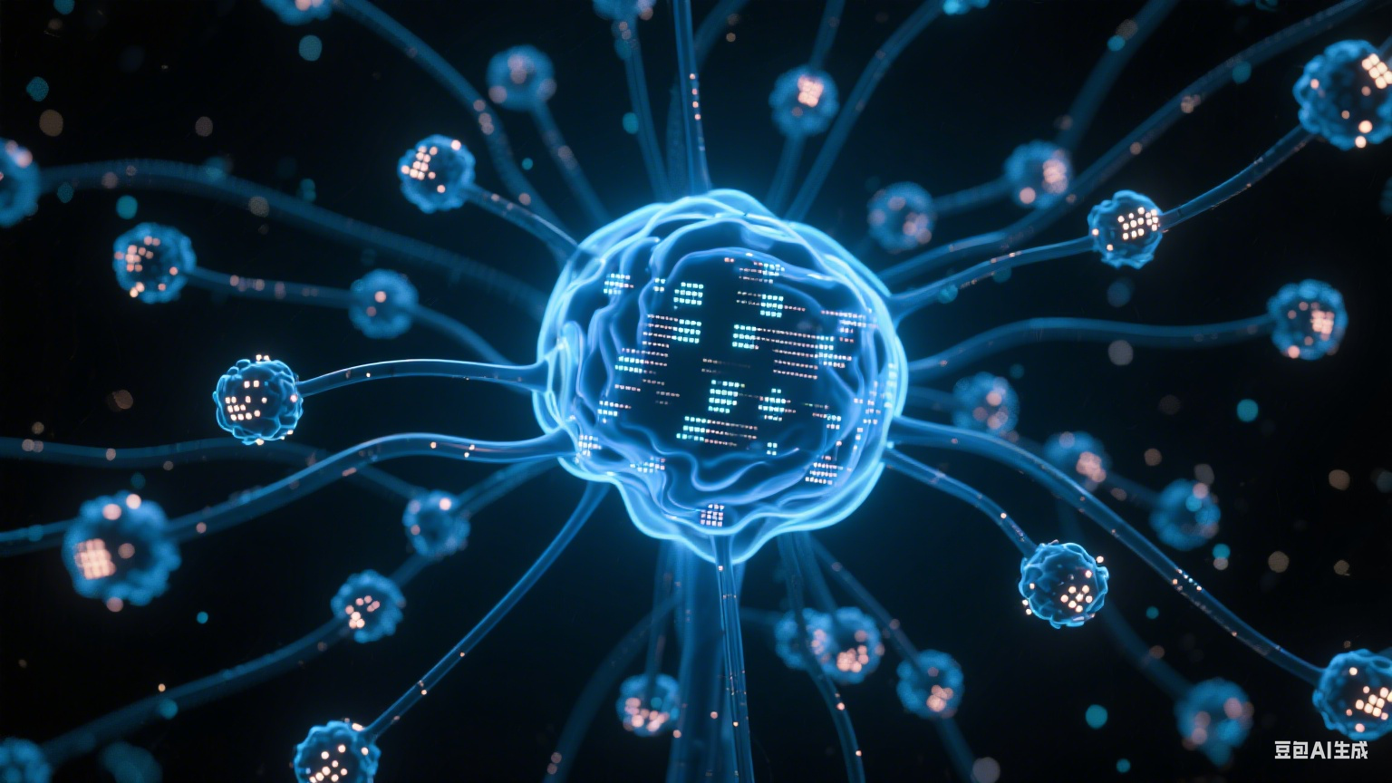 神经之网：生命与代码交织的诗意图谱