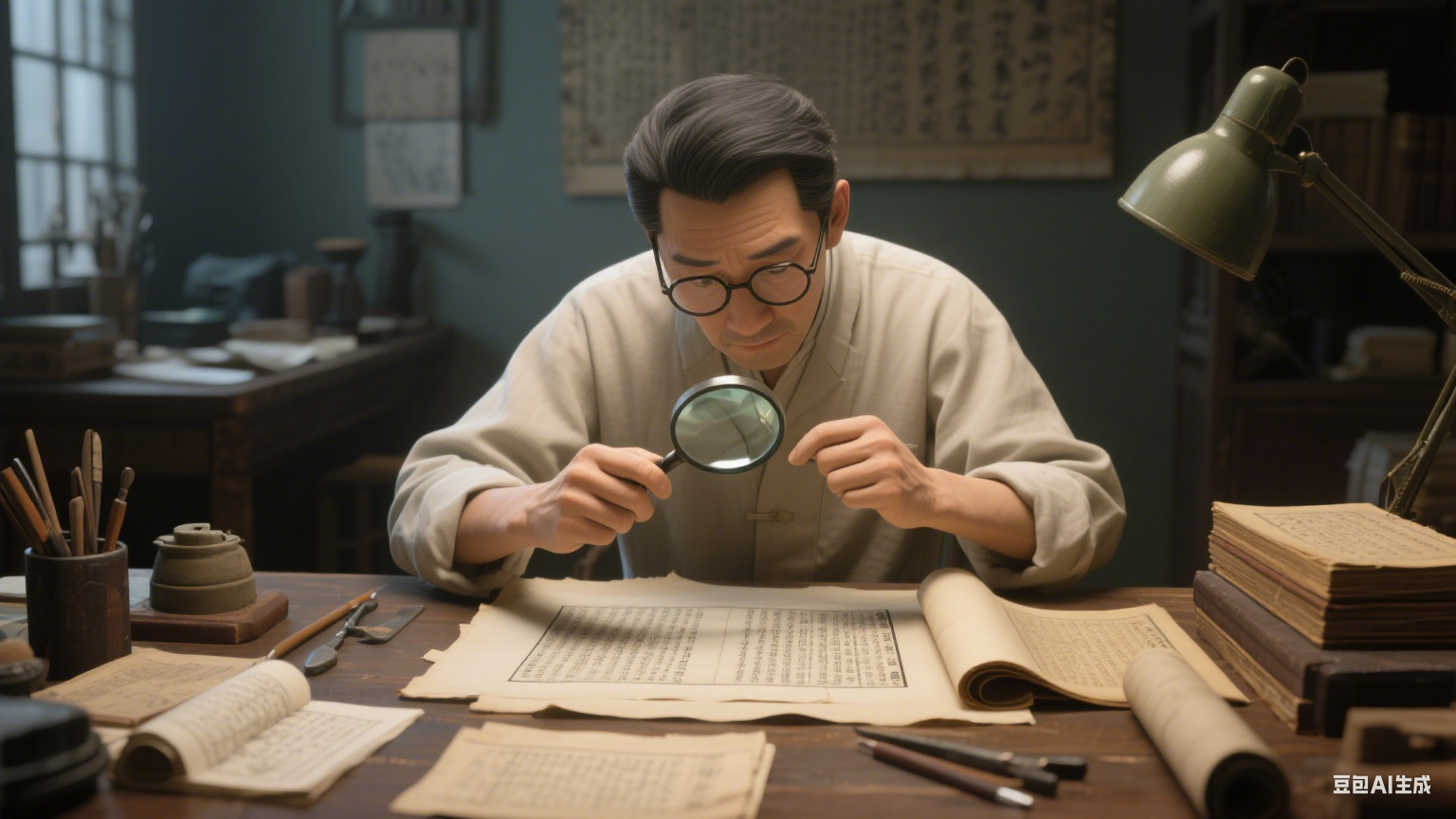 古籍修复师的指尖传承:在时光褶皱里重焕文明生机