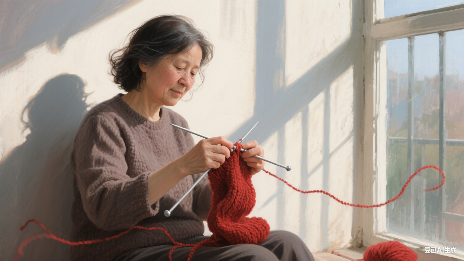 那件起球的旧毛衣，藏着我整个青春的暖