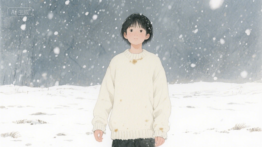 旧毛衣里的时光褶皱