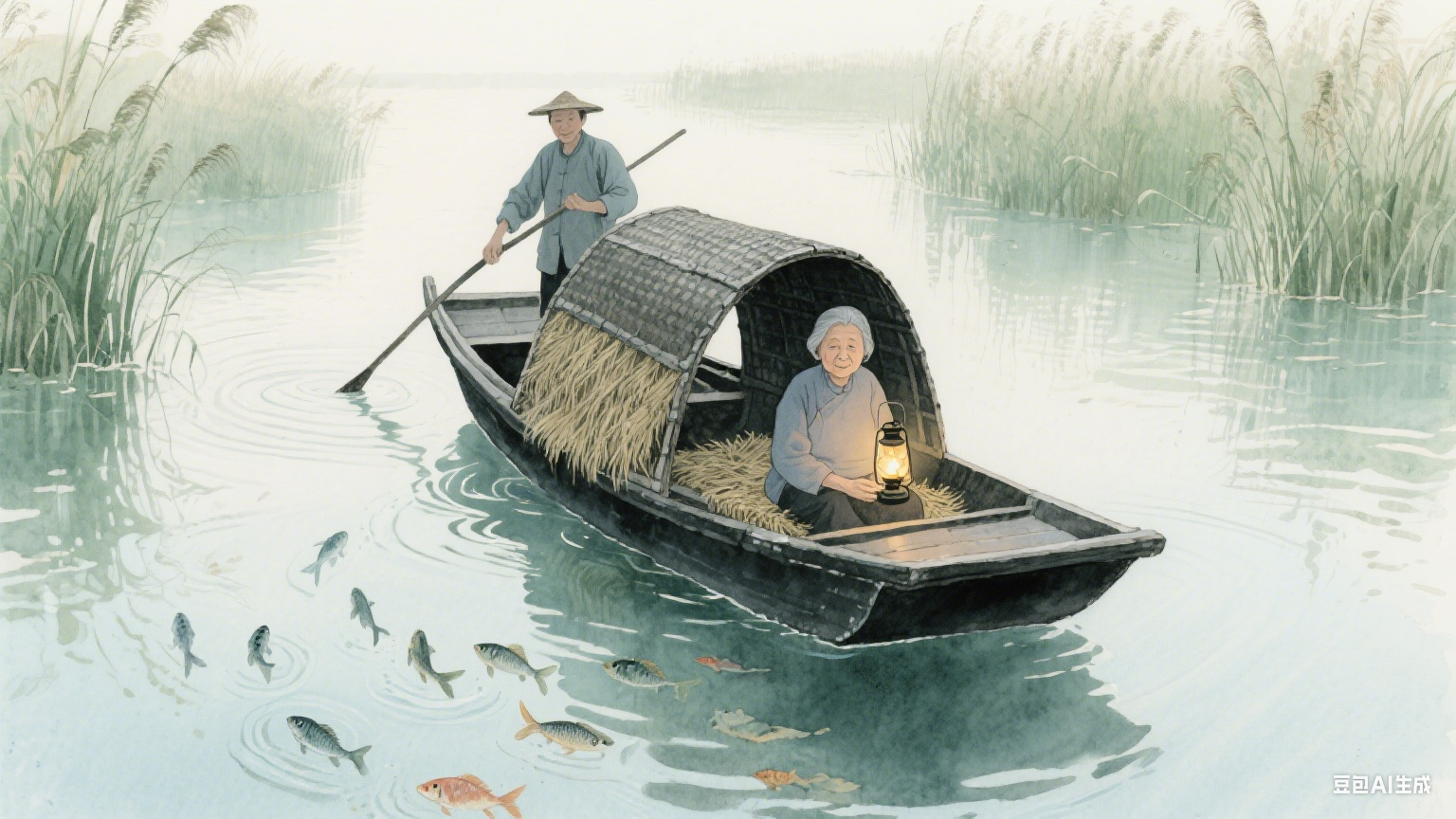 水波里的岁月长歌:那些被水路温柔包裹的时光