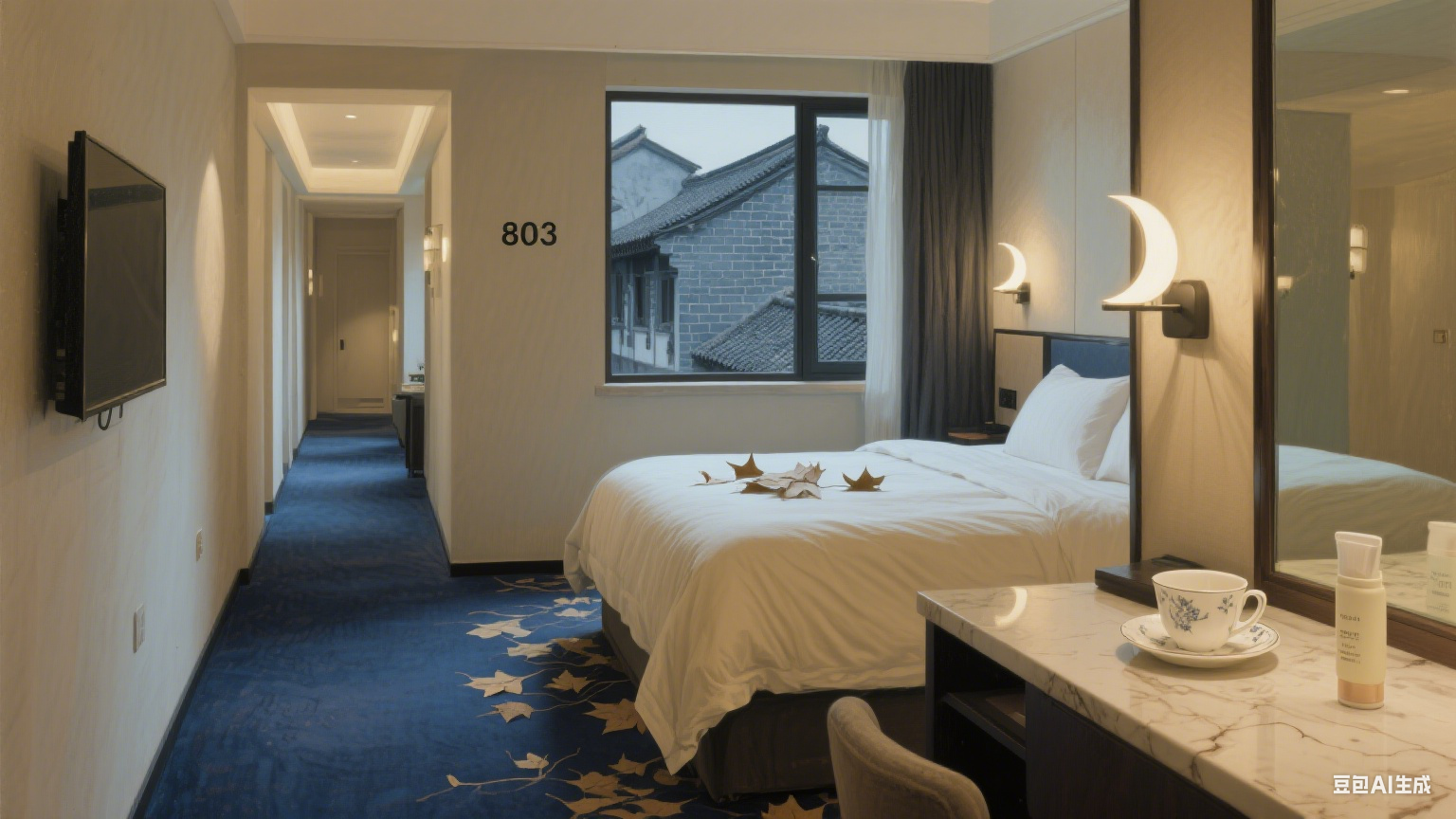 玻璃幕墙后的时光褶皱