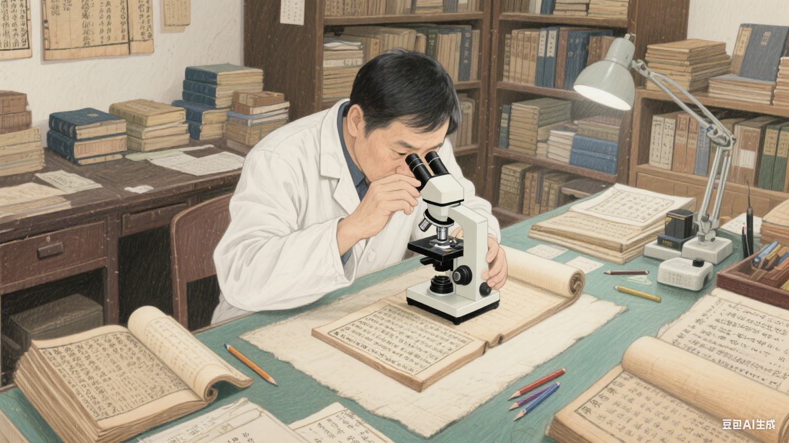 古籍修复师：在时光褶皱里守护文明火种