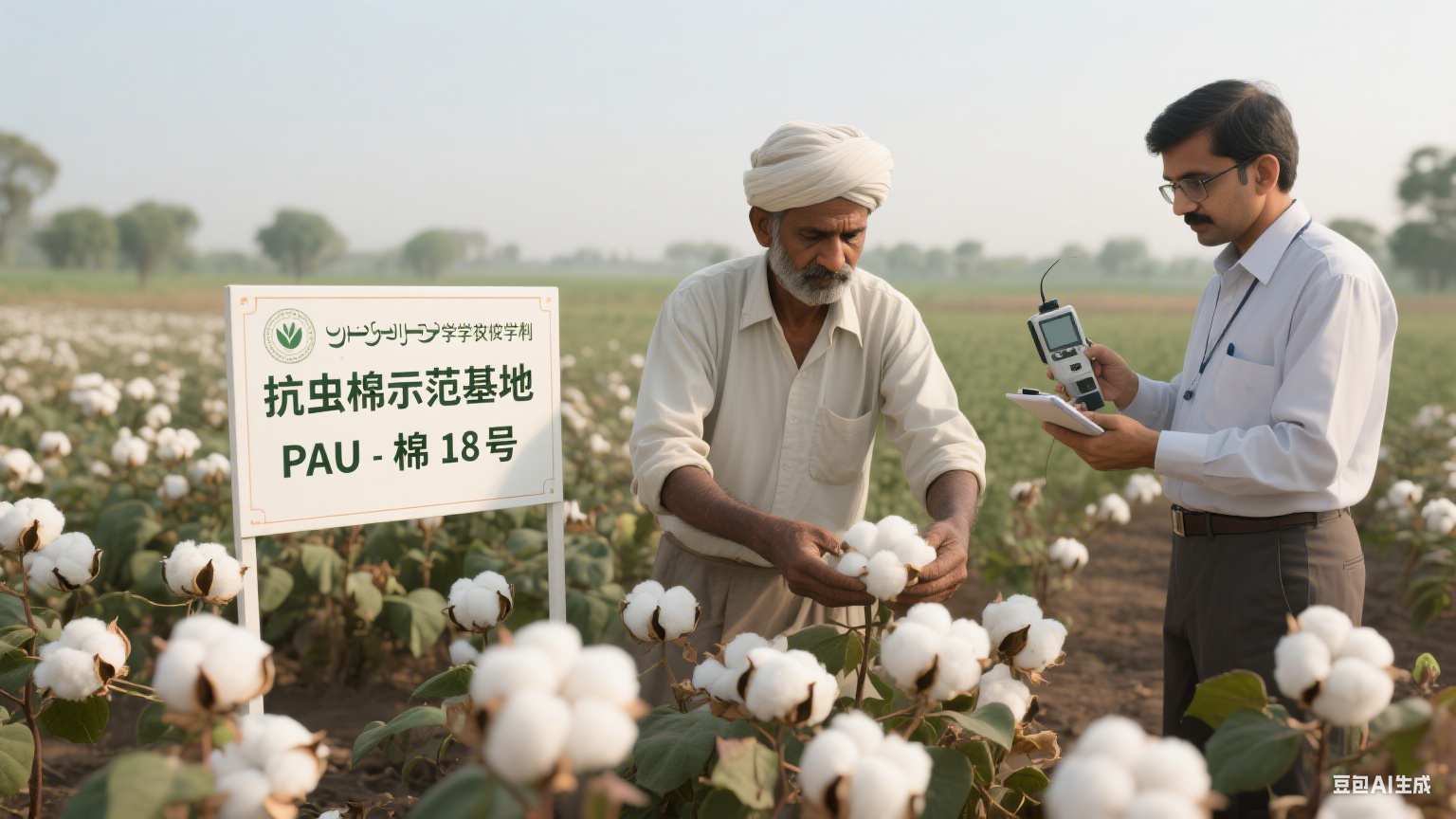 旁遮普农业大学培育抗虫转基因棉花 减少农药使用量 60% 获印度农业部门推广