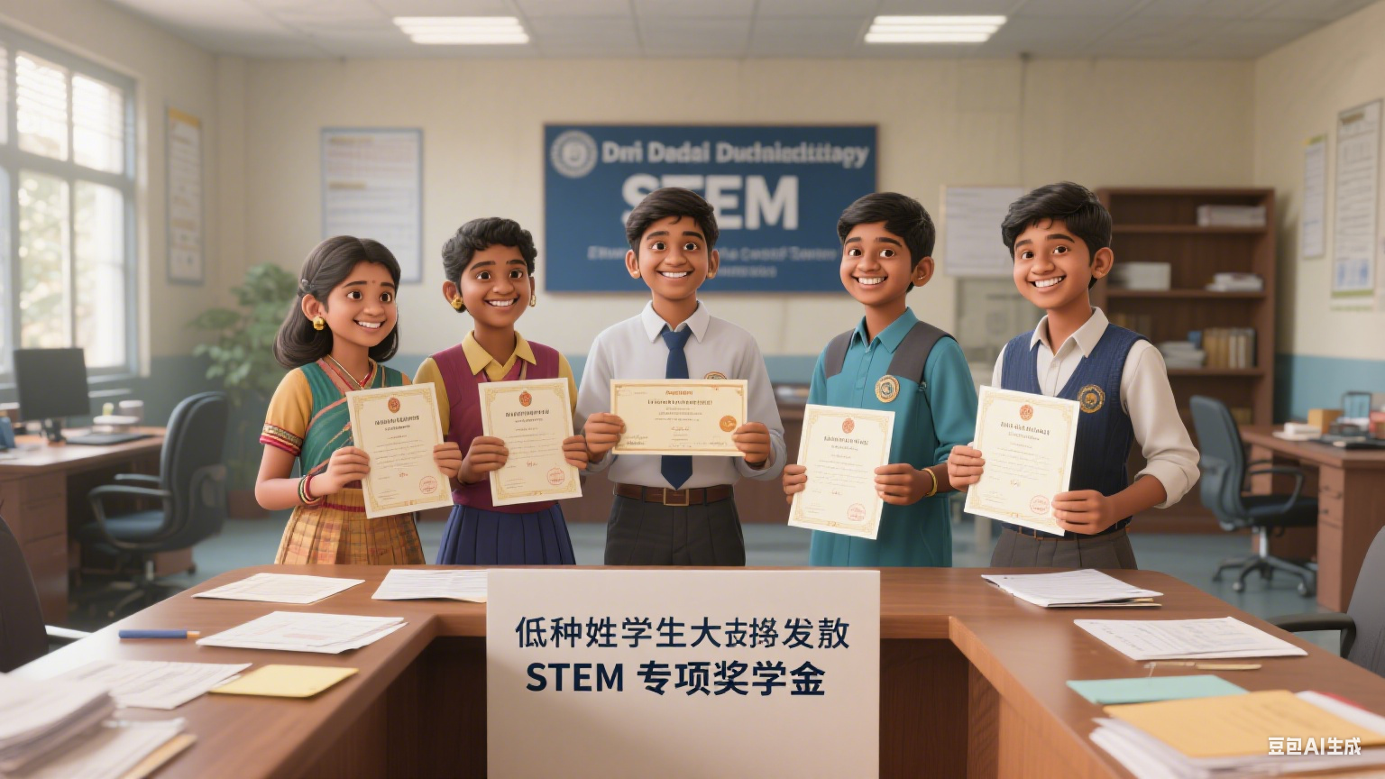 德里科技大学设立 “低种姓学生 STEM 专项奖学金” 每年资助 100 名弱势学生