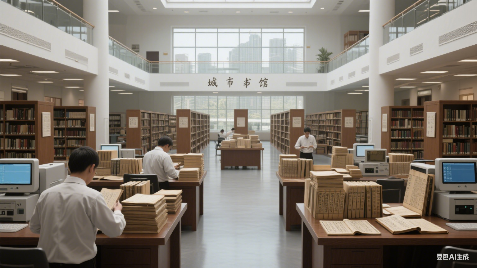 城市图书馆：守护文明薪火的文化灯塔