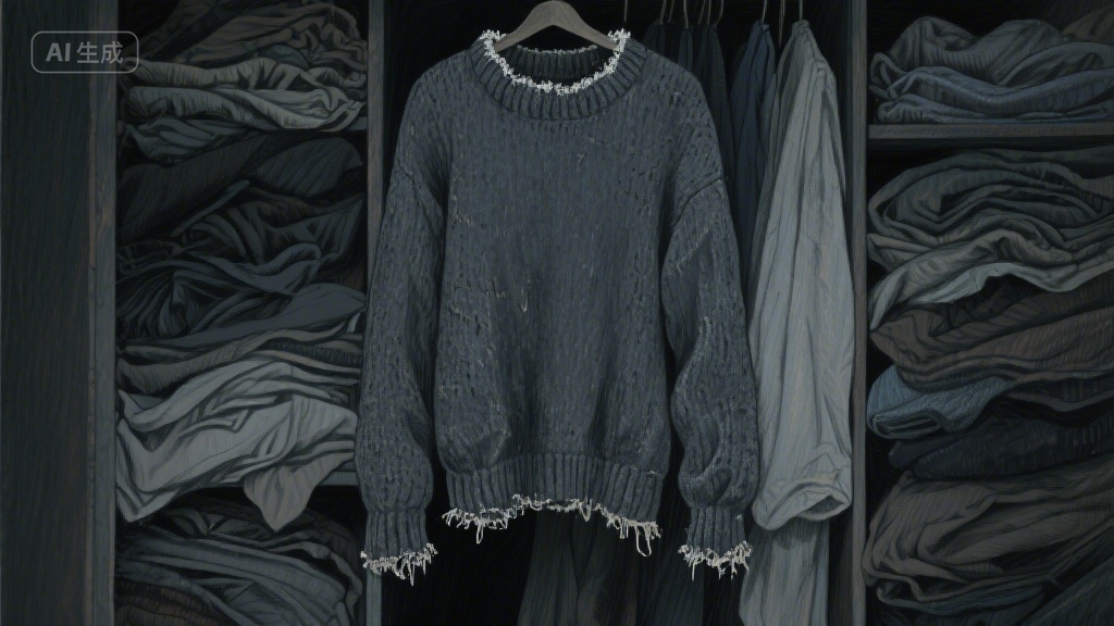 衣柜深处的旧毛衣，藏着我整个冬天的暖