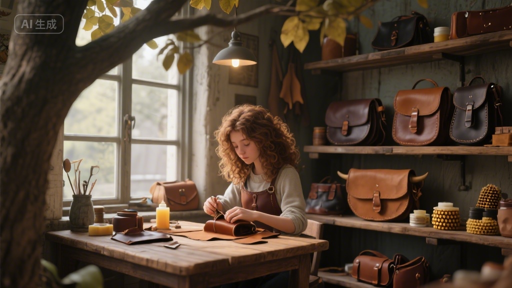 手工皮具里的时光温度